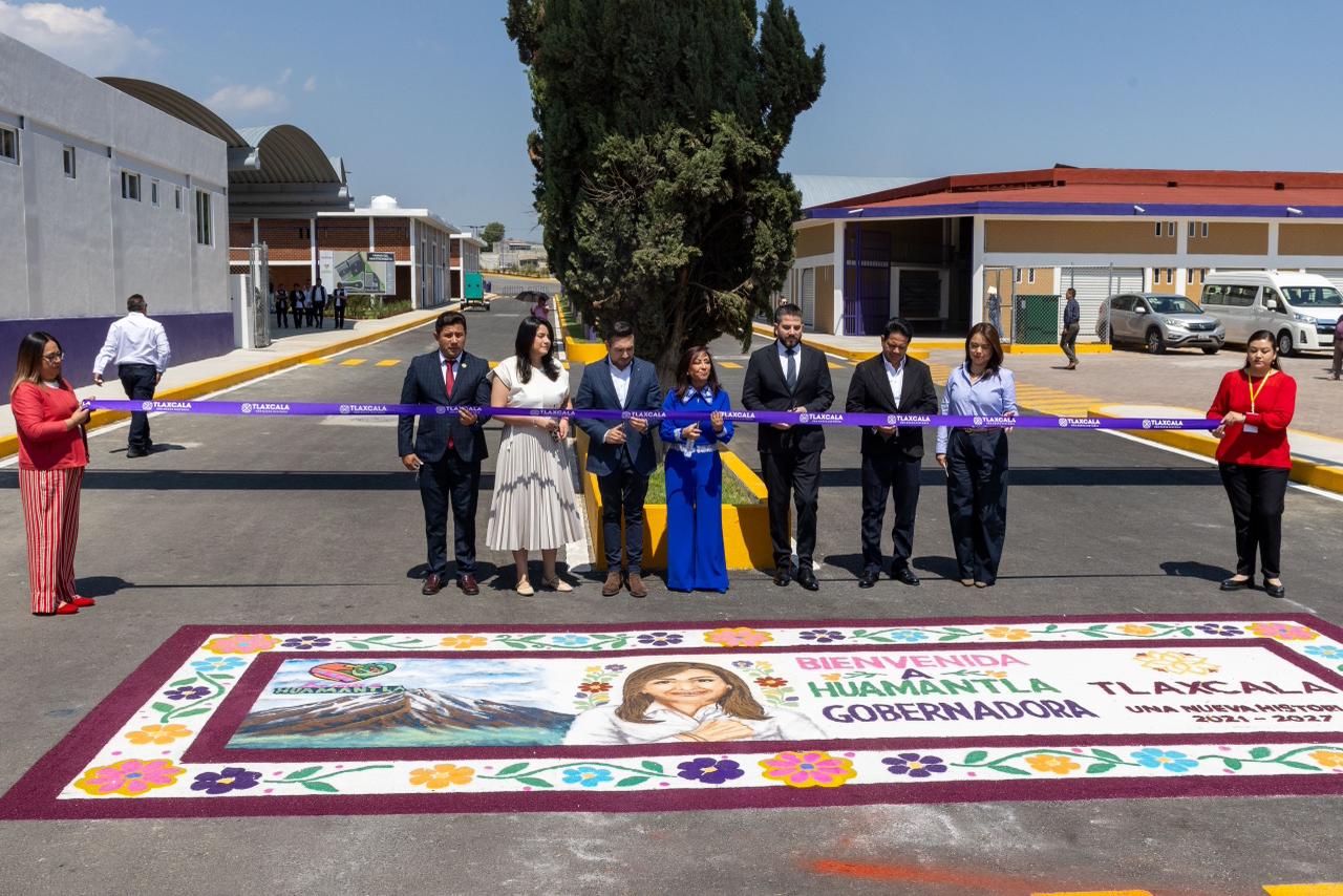 Histórica transformación para Huamantla: Salvador Santos Cedillo y la gobernadora Lorena Cuéllar inauguran la Ciudad del Abastecimiento